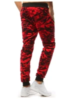 Pánské červené tepláky Dstreet model 21964104 - FashionStreet