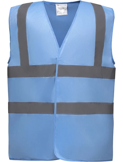 Bezpečnostná vesta Yoko HVW 100 Hi-Vis 79.W100, nebovo modrá Bezpečnostná vesta Yoko HVW 100 Hi-Vis 79.W100, nebovo modrá