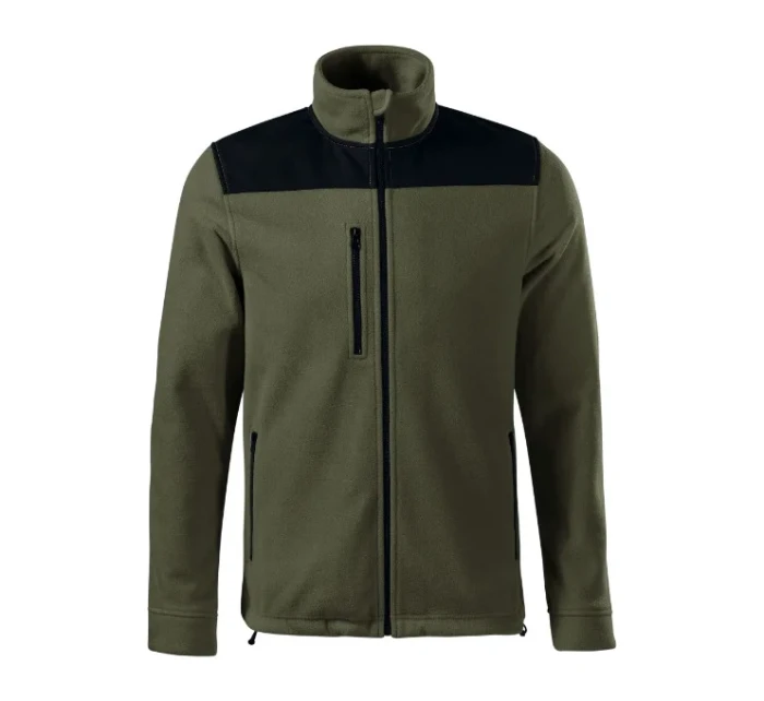 Efekt fleece unisex vojenský