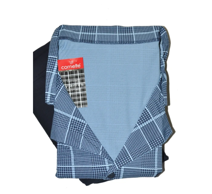 Cornette 114 long/r 3XL-5XL pánske pyžamo bez zipsu
