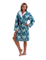 Dámsky župan 3151 Oahu s kapucňou - Vestis