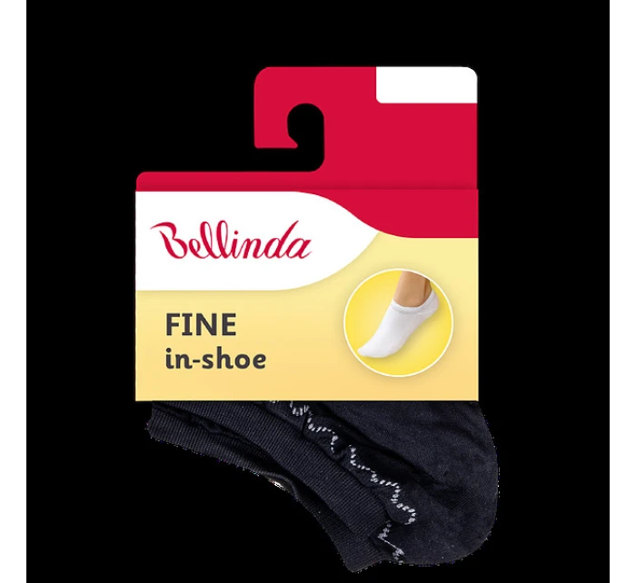 Dámske nízke ponožky FINE IN-SHOE SOCKS - Bellinda - čierna Dámske nízke ponožky FINE IN-SHOE SOCKS - Bellinda - čierna