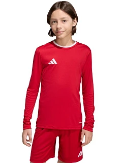 Adidas Entrada 26 detské tričko s dlhým rukávom červené KF5878