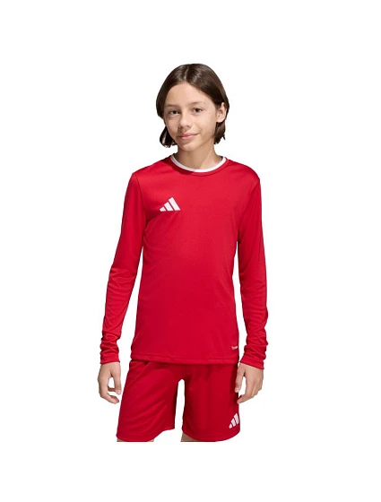 Adidas Entrada 26 detské tričko s dlhým rukávom červené KF5878 Adidas Entrada 26 detské tričko s dlhým rukávom červené KF5878