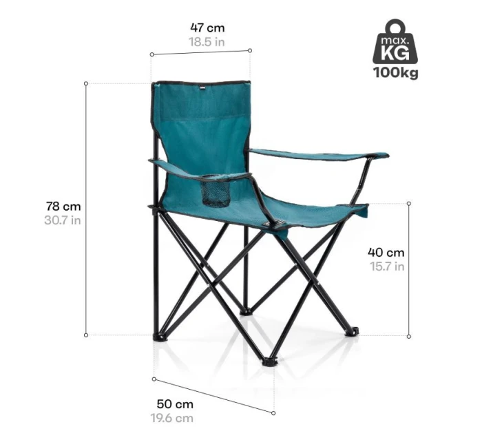 Skládací židle model 21912947 - Meteor