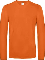 B&C #E190 LSL Tričko s dlhým rukávom z hrubej bavlny 01.007T urban orange