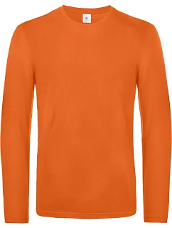 B&C #E190 LSL Tričko s dlhým rukávom z hrubej bavlny 01.007T urban orange