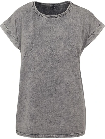 BY 053 Dámské tričko  grey black model 22435767 - Build your Brand