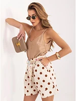 Szorty IT SN model 22150381 jasny beżowy - FPrice
