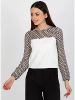 Dámska blúzka LK BZ 506085 1.15X ecru - FPrice