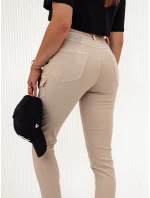 Dámské kalhoty beige model 21977856 - Dstreet