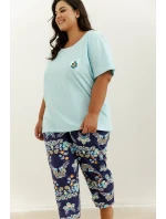 Taro Kristen 3366 cr/r 2XL-3XL W25 dámske pyžamo