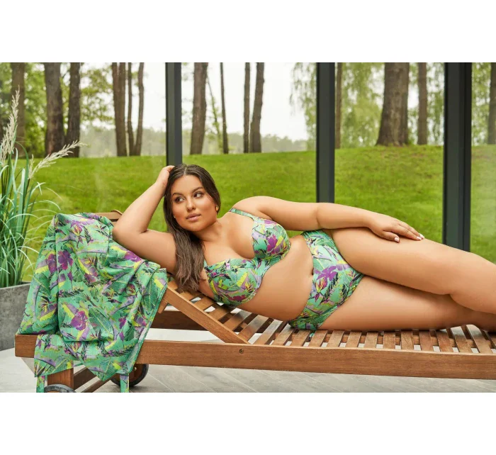 Plavková podprsenka s plnými košíčkami Ava SK 210 Vibrant Green