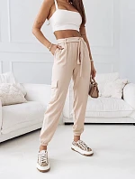 Dámske bojové nohavice béžové (8266)