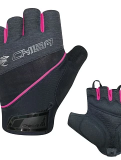 CHIBA rukavice LADY GEL PREMIUM III ružové, veľkosť M
