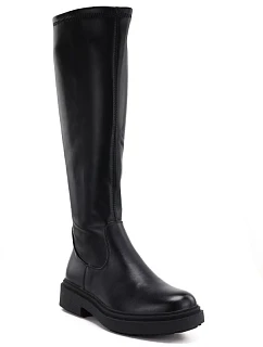 Dámské černé zateplené kozačky Sergio model 22388580 - LEONE