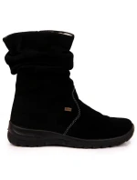 RIEKER W RKR130 zateplené kožené čižmy RIEKER W RKR130 zateplené kožené čižmy