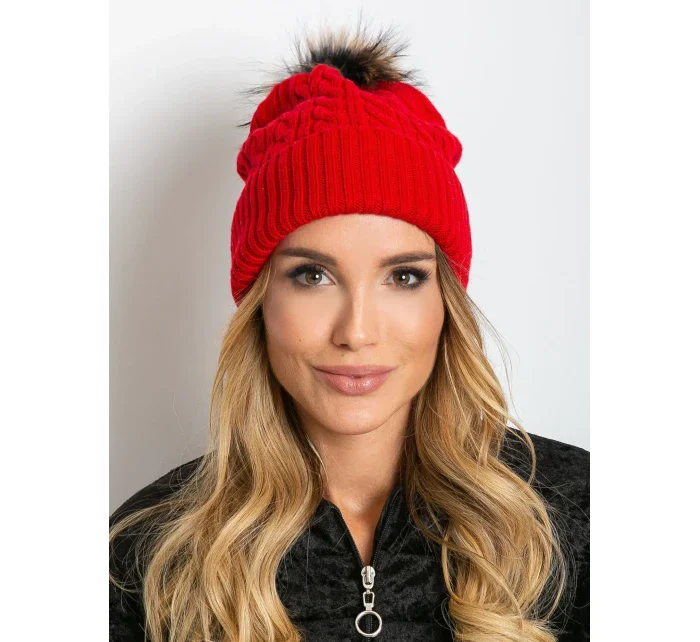 Dámská čepice AT CZ model 14832752 červená - FPrice