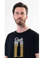 Pánska nočná košeľa s krátkym rukávom Beer