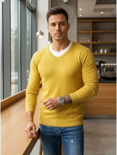 Pánský žlutý svetr Dstreet model 21965548 - FashionStreet