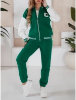 Dámske zelené tepláky CELIA FashionStreet AY0772