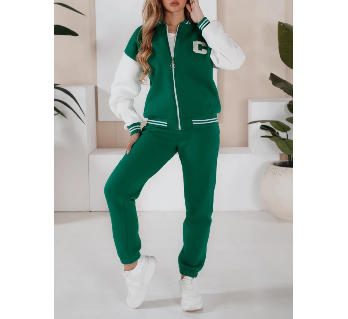 Dámske zelené tepláky CELIA FashionStreet AY0772