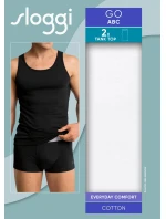 sloggi pánske tielko GO ABC 2.0 2P - BIELA - SLOGGI BIELA - SLOGGI