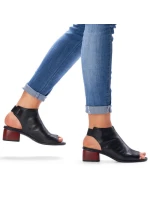 Pohodlné kožené sandále Remonte W RKR654