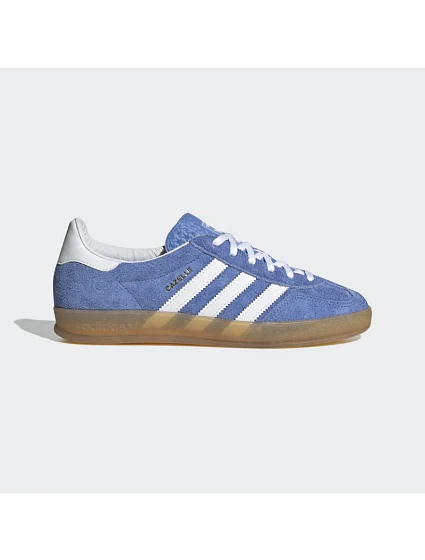 Dámske topánky adidas Gazelle Indoor W Blue Fusion Suede Blue (HQ8717)