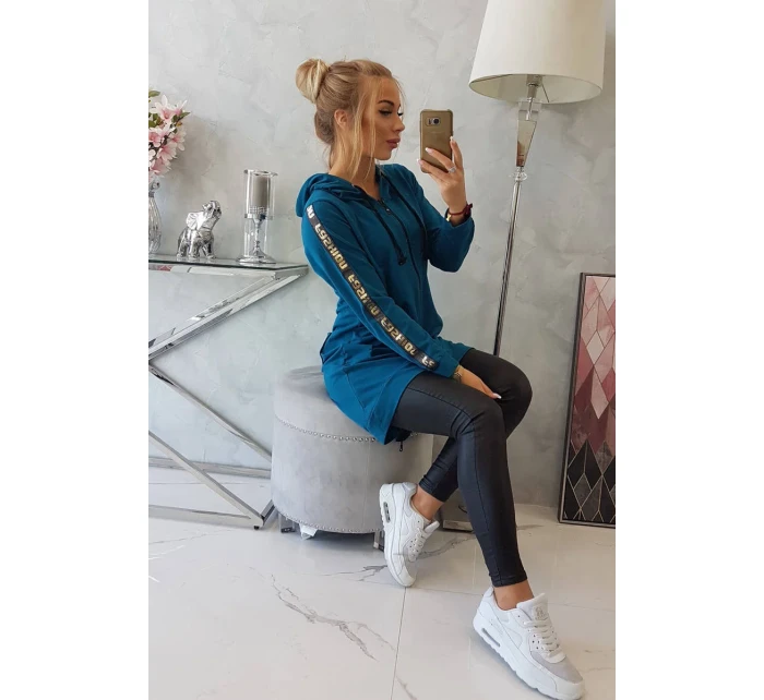 Mikina se zipem na zádech Marine