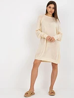 Dámsky sveter BA SW 9005 .36P svetlo béžová - FPrice