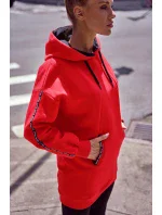 Dámská mikina model 19358956 červená Made Of Emotion - Moe