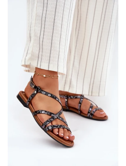 Sandále model 213156 Krok vo veľkom štýle