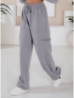 Dámská tepláková souprava světle šedá Dstreet model 21970943 - FashionStreet Dámská tepláková souprava světle šedá Dstreet model 21970943 - FashionStreet