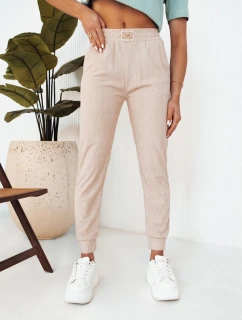 Dámské tepláky beige Dstreet model 21975697 - FashionStreet