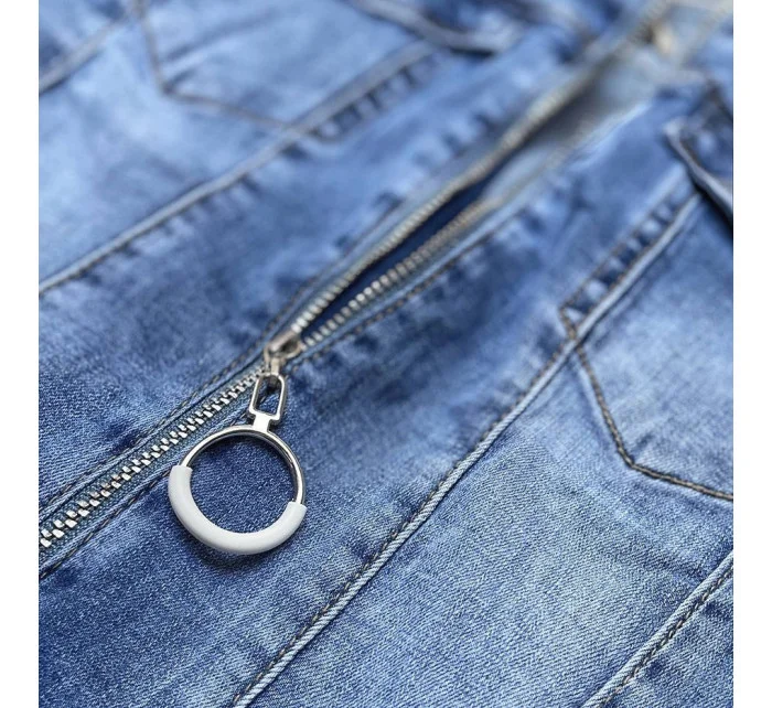 Svetlomodré džínsové šaty s pretrhnutiami (GD6622) Svetlomodré džínsové šaty s pretrhnutiami (GD6622)