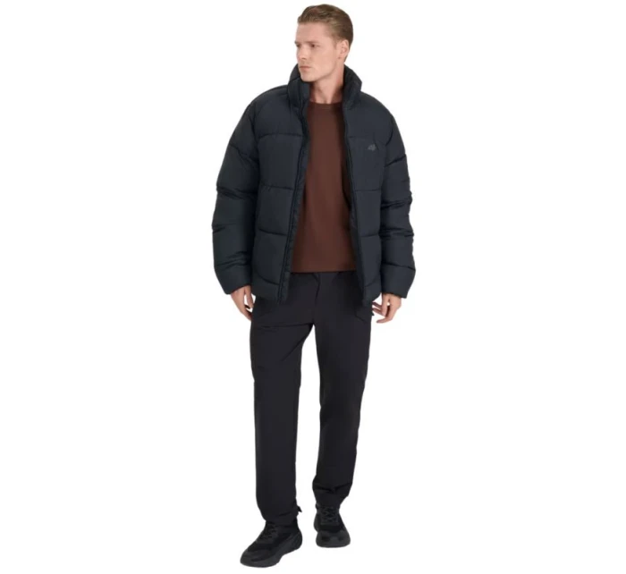 Pánska páperová bunda 4F M0707 deep black 4FRAW25TDJAM0707 20S pánska Pánska páperová bunda 4F M0707 deep black 4FRAW25TDJAM0707 20S pánska