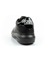 pánské boty model 22056013 tenisky přírodní kůže černé - Karl Lagerfeld