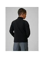 Chlapčenská fleecová mikina s kapucňou 4F 4FJRSS26TFLEM508-20S