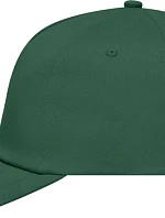 Daiber MB 1 5-panelová reklamná čiapka s výstužou 03.0001 tmavozelená