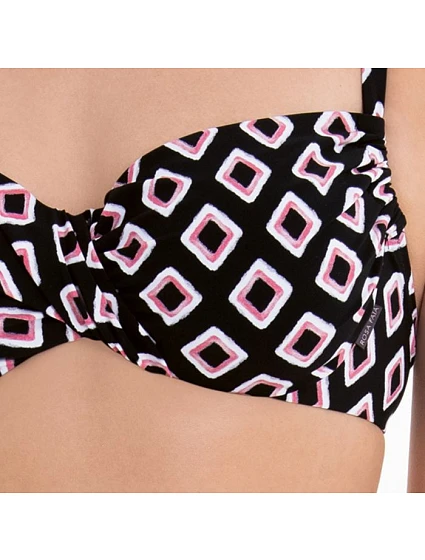 Style Aurora Top Bikini horní díl model 21162686 černá RosaFaia - Rosa Faia