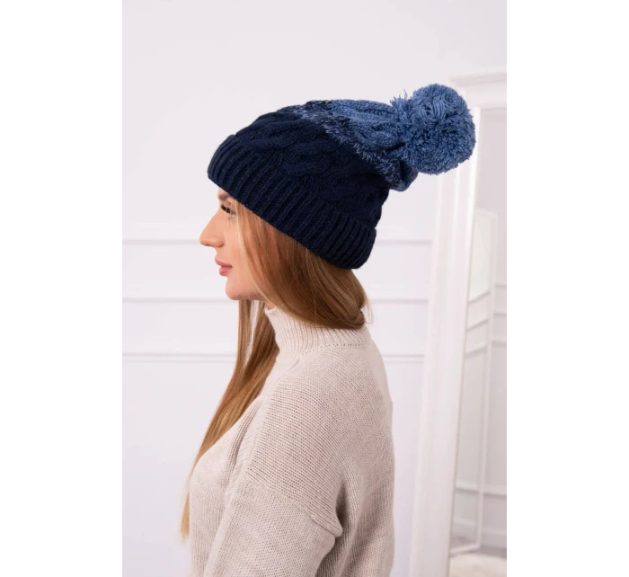 Fleecová čepice  navy model 18750923 - K-Fashion