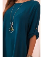 Súprava blúzka + nohavice s námorníckym príveskom