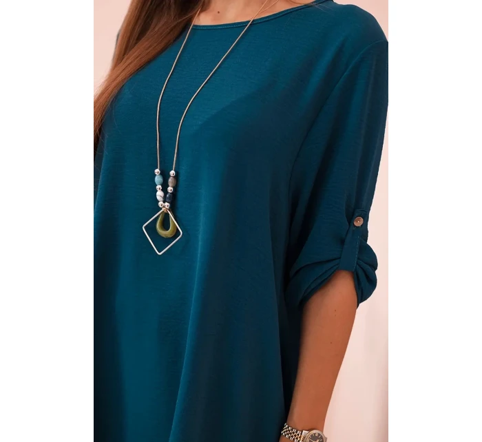 Súprava blúzka + nohavice s námorníckym príveskom