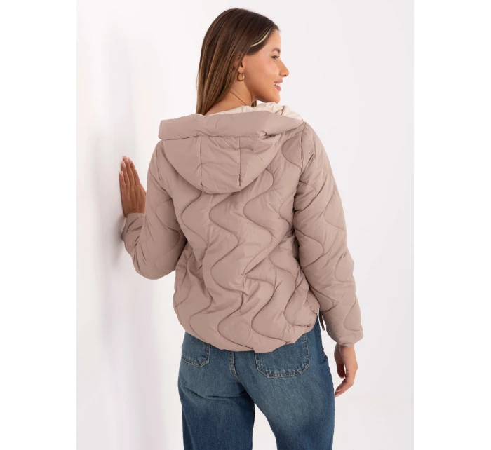 Kurtka MBM KR model 21314429 ciemny bezowy - FPrice