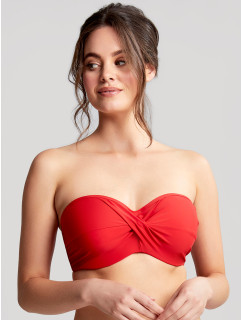 Vrchný diel plaviek Swimwear Anya Riva Bandeau Bikini fiery red SW1303