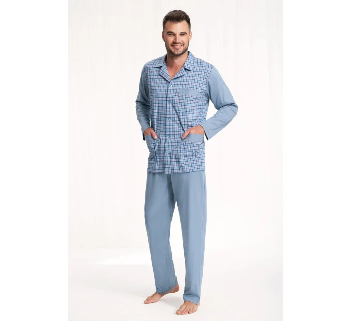 Pánské rozepínací pyžamo model 21180200 - Luna Pánské rozepínací pyžamo model 21180200 - Luna