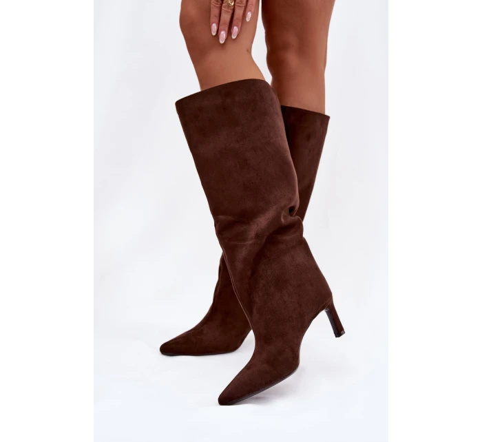 Topánky na podpätku model 222532 Krok vo veľkom štýle