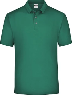 JN 20 Piqué polo model 22514495 dark green - Daiber