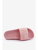 Dámské módní pantofle Big Star model 21611804 Světle růžové - Big Star Shoes Dámské módní pantofle Big Star model 21611804 Světle růžové - Big Star Shoes